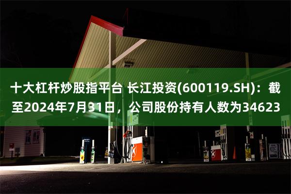 十大杠杆炒股指平台 长江投资(600119.SH)：截至2024年7月31日，公司股份持有人数为34623