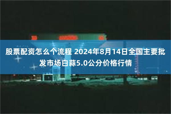 股票配资怎么个流程 2024年8月14日全国主要批发市场白蒜5.0公分价格行情