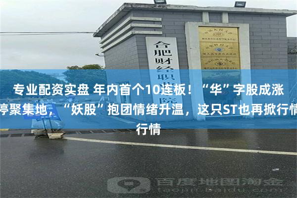 专业配资实盘 年内首个10连板！“华”字股成涨停聚集地，“妖股”抱团情绪升温，这只ST也再掀行情