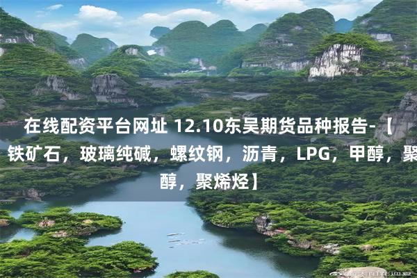 在线配资平台网址 12.10东吴期货品种报告-【双焦，铁矿石，玻璃纯碱，螺纹钢，沥青，LPG，甲醇，聚烯烃】