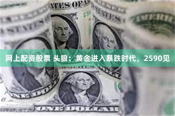 网上配资股票 头狼：黄金进入暴跌时代，2590见