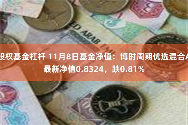 股权基金杠杆 11月8日基金净值：博时周期优选混合A最新净值0.8324，跌0.81%